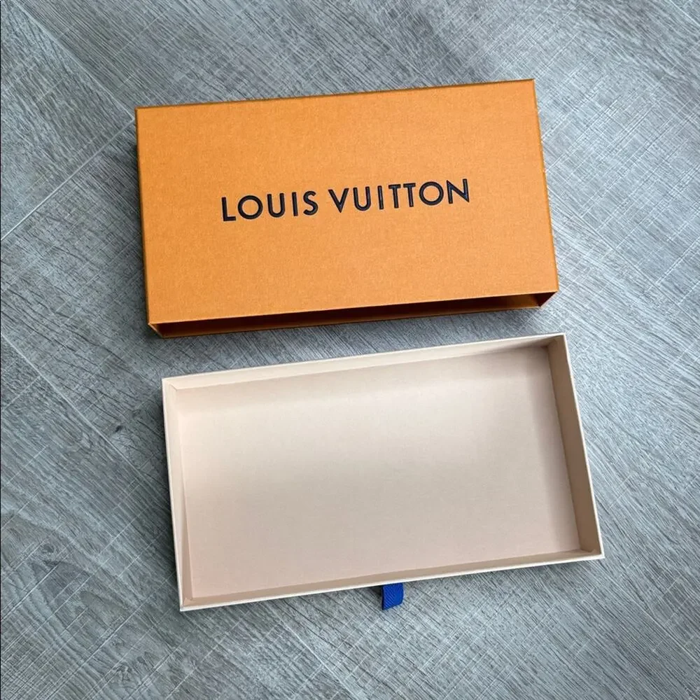 LOUIS VUITTON Orange and Blue Gift Boxes